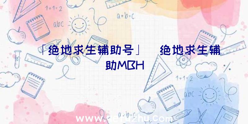 「绝地求生辅助号」|绝地求生辅助MBH